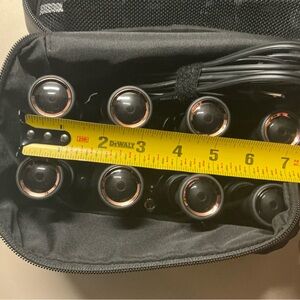 T3 Volumizing Hot Rollers Luxe Set with 8 Rollers and Clips Travel Case